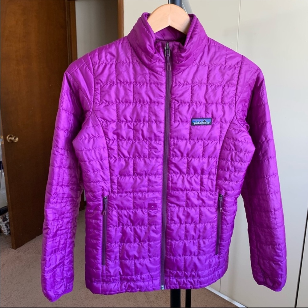 Patagonia Nano Puff Puffer Jacket Purple Women’s XS